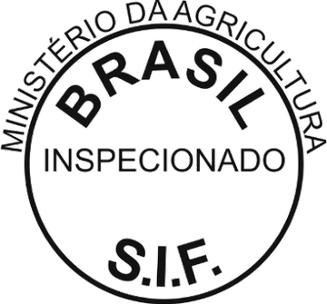 Selo SIF — Ministério da Agricultura, Brasil Inspecionado